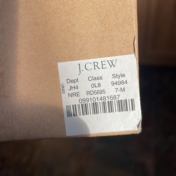 J. Crew Vintage Look Red Canvas Sneakers size 7 - Picture 7 of 8